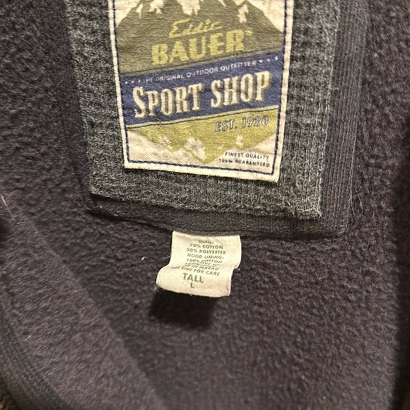 Eddie Bauer Men’s Thermal Sweatshirt - Picture 4 of 9